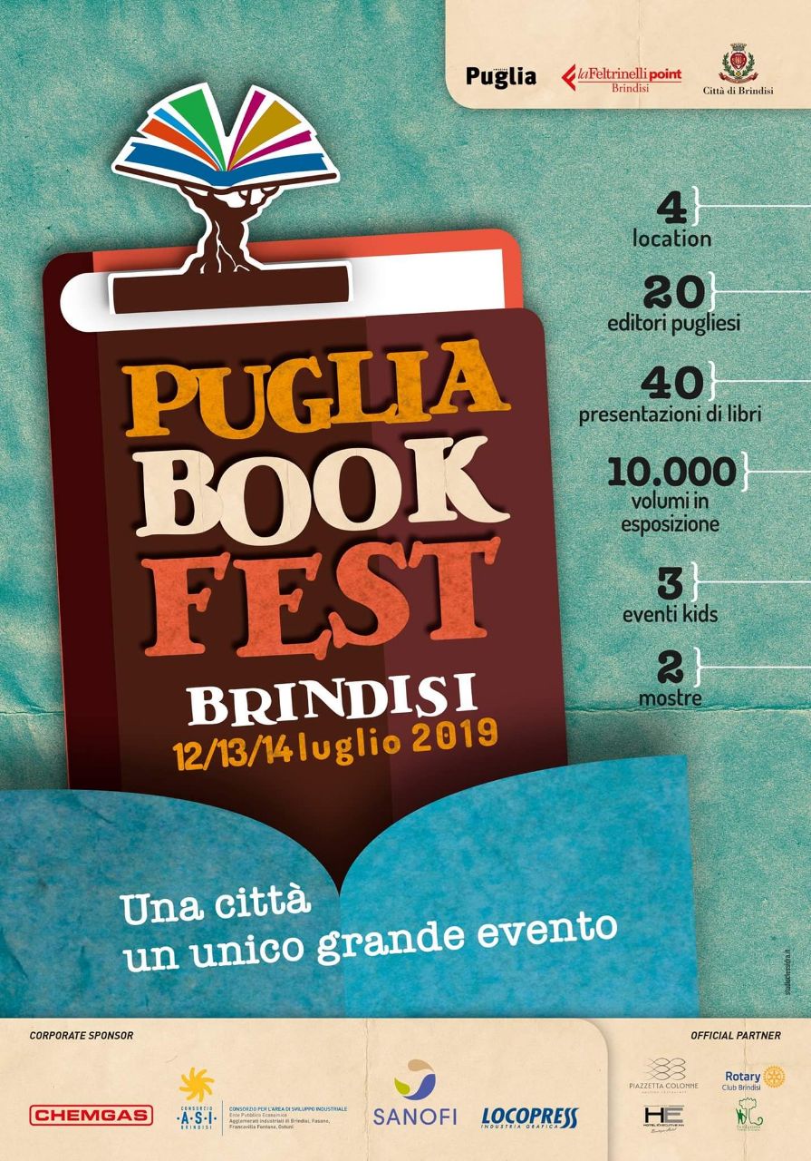 Dal 12 al 14 luglio Brindisi respirerà cultura con il Book Fest. Ecco la presentazione dei protagonisti