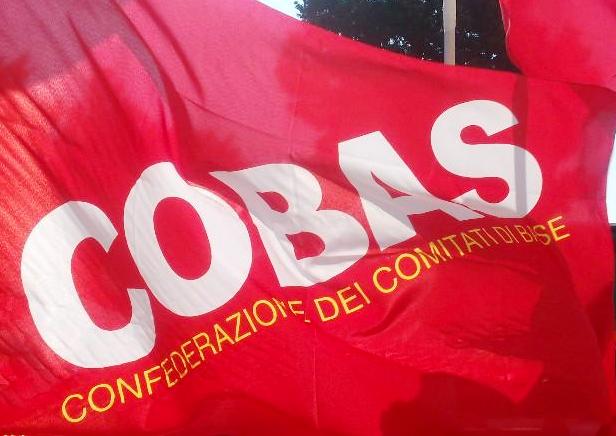 Giovedì 12 dicembre nuovo sit-in di protesta del Cobas per la riorganizzazione della BMS