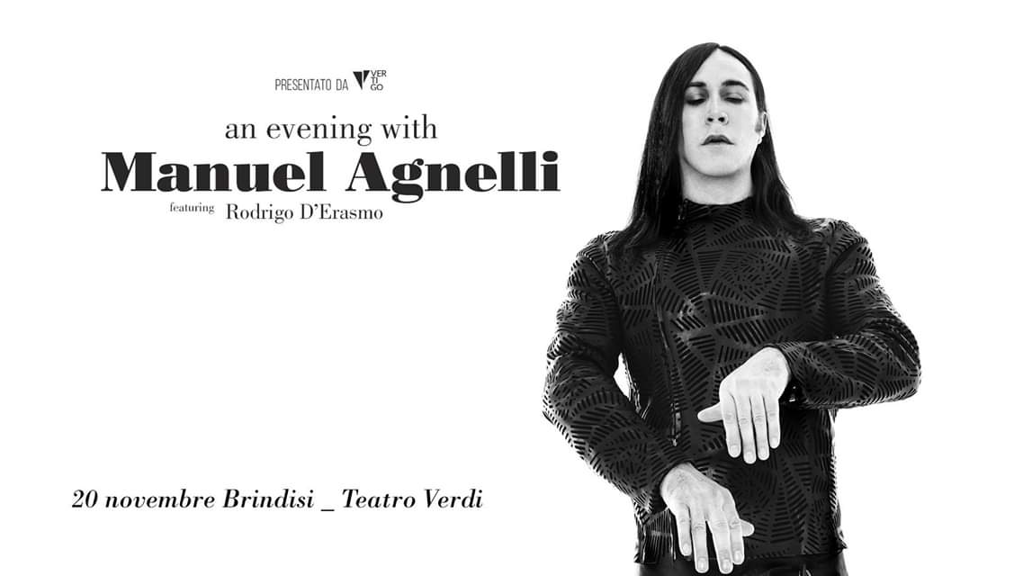 Manuel Agnelli in concerto al Verdi a novembre