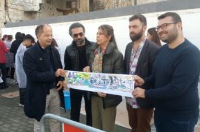 Viva la Gente e l’associazione Brindisi e le Antiche Strade _ Murale in progress