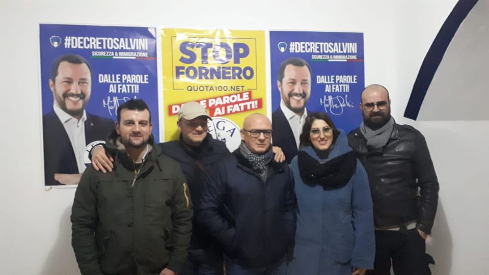 Riccardo Montanile è il nuovo segretario della Lega Salvini di San Pietro