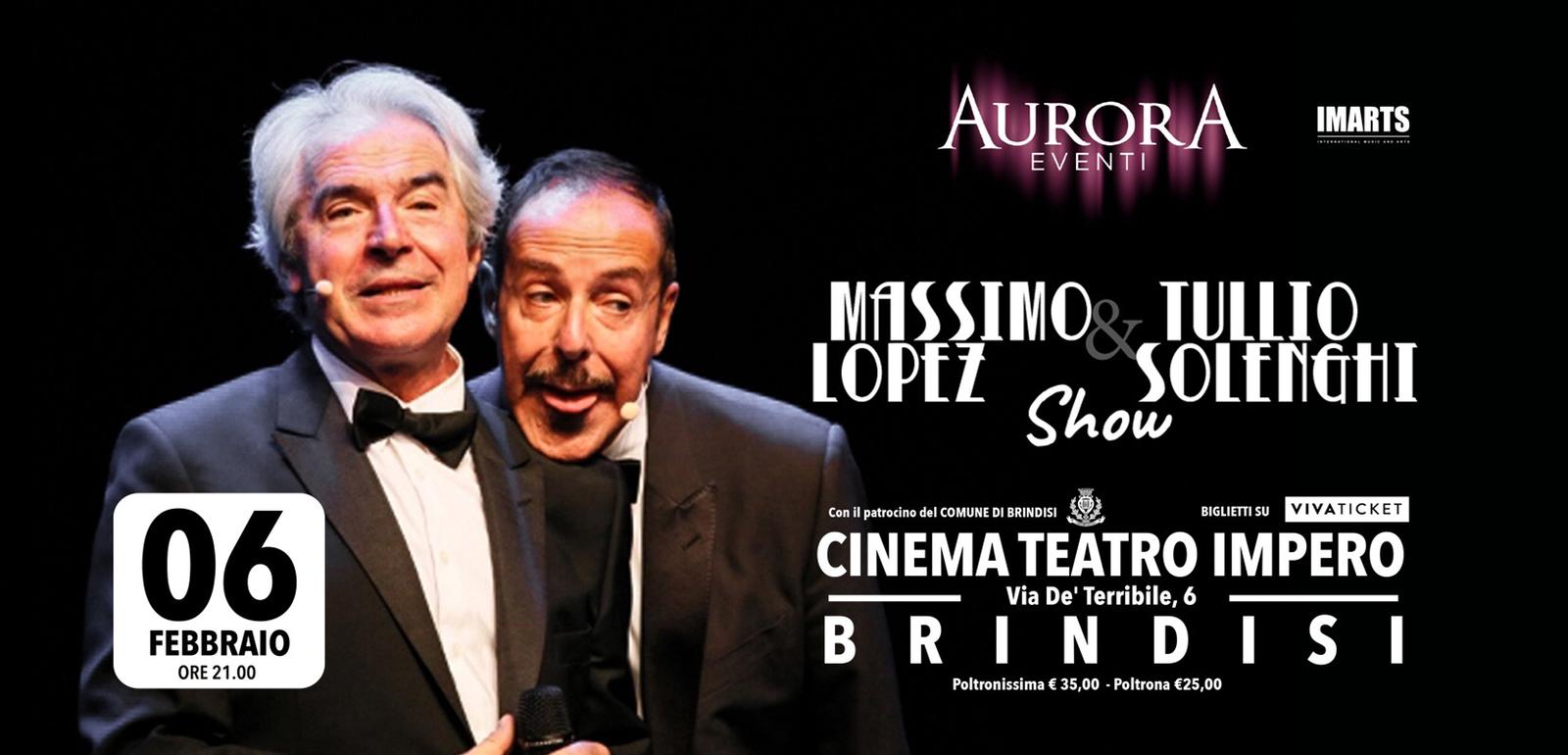 «Massimo Lopez & Tullio Solenghi Show» al Cinema Teatro Impero