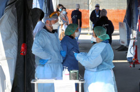 Covid-19 Coronavirus emergency lockdown in Italy