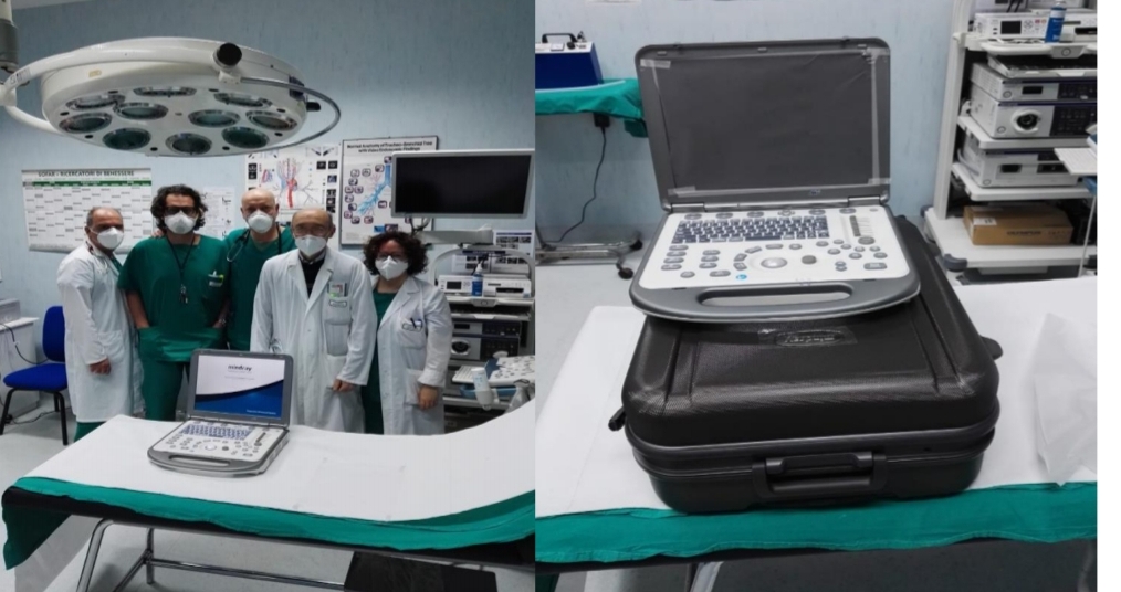 “La solidarietà vince”: donato un ecografo polmonare al  reparto di pneumologia dell’ Ospedale di Ostuni