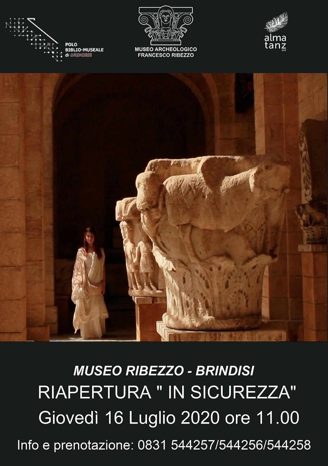 Museo “F.Ribezzo” Brindisi. Riapertura “in sicurezza”
