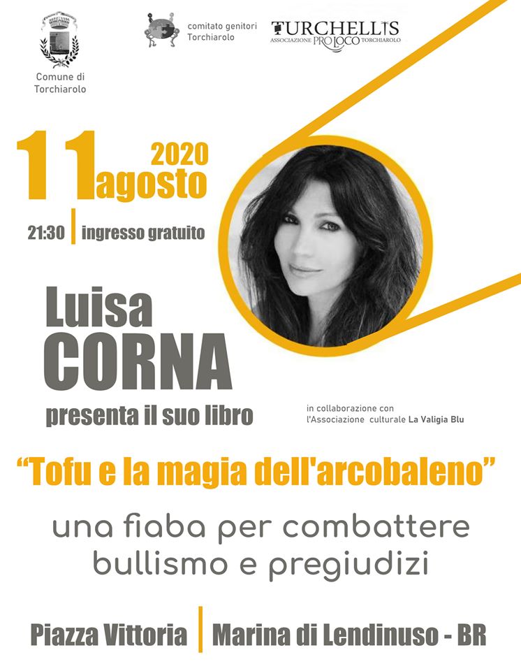 Luisa Corna ospite a Lendinuso per la presentazione del libro contro il bullismo