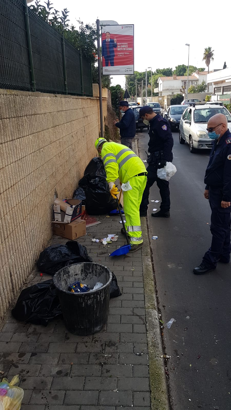 Multe per abbandono di rifiuti in Via Materdomini grazie al lavoro della task force