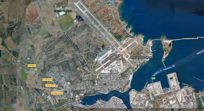 Pista aeroporto di Brindisi, Amati: “Lunedì mattina alle 11 partono i lavori. Sicurezza per voli e più ingressi di navi nel porto”
