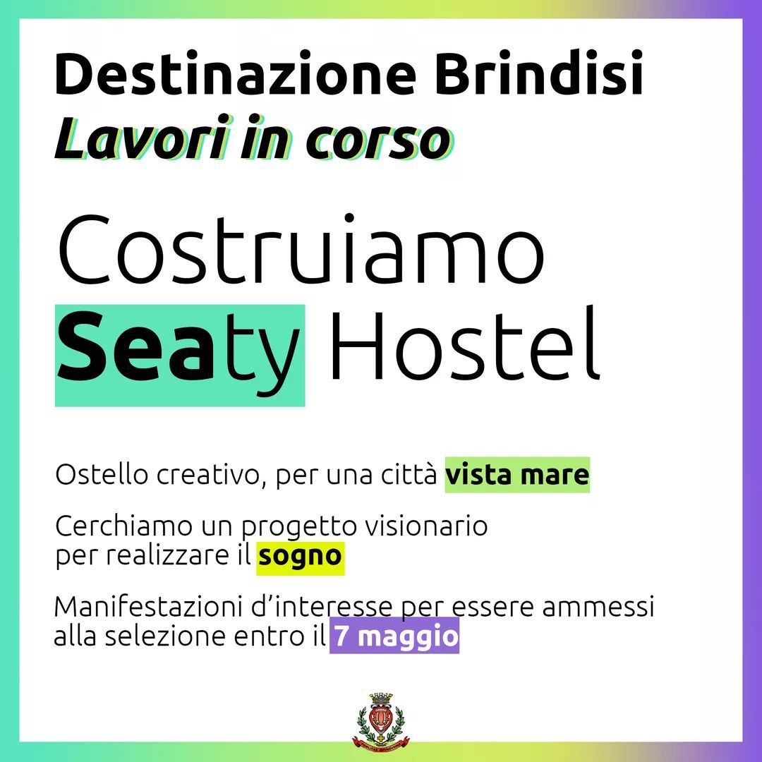 Manifestazione d’interesse per trasformare L’Ostello in Seaty Hostel: “Cerchiamo un progetto visionario tra Sea Working e turismo lento”
