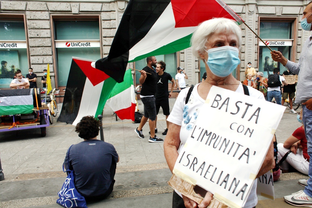“Brindisi in piazza accanto ai palestinesi”: tutti i sindacati si schierano contro Israele