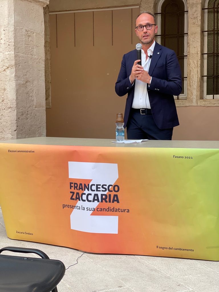 Amministrative 2021, Francesco Zaccaria presenta la candidatura