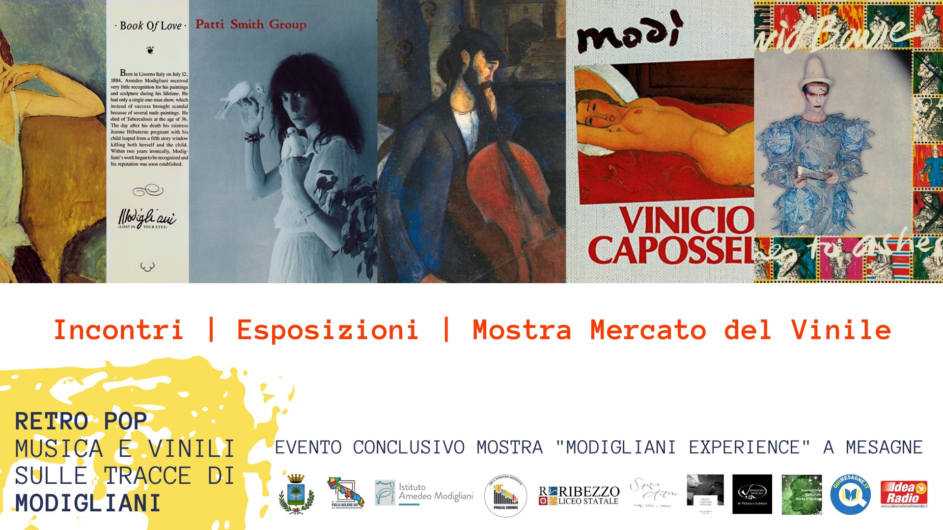 A Mesagne conferenza ed evento finali del Modigliani Experience