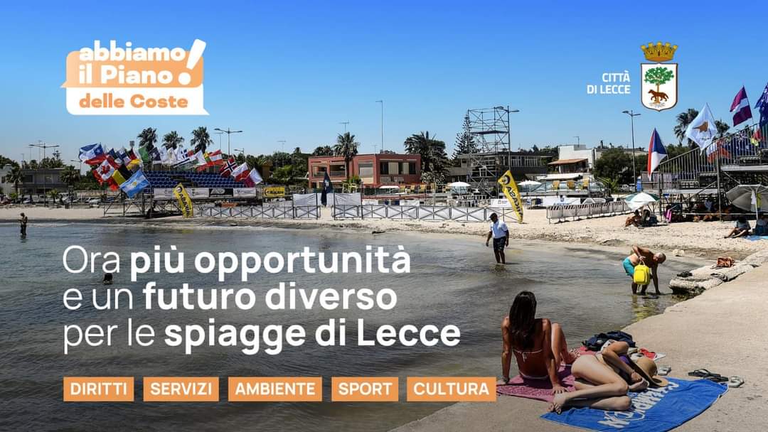 A Lecce decine di nuove spiagge, parchi acquatici e strutture sportive: ma non era inutile il Piano della Costa? Legambiente intanto tira le orecchie al Comune di Brindisi
