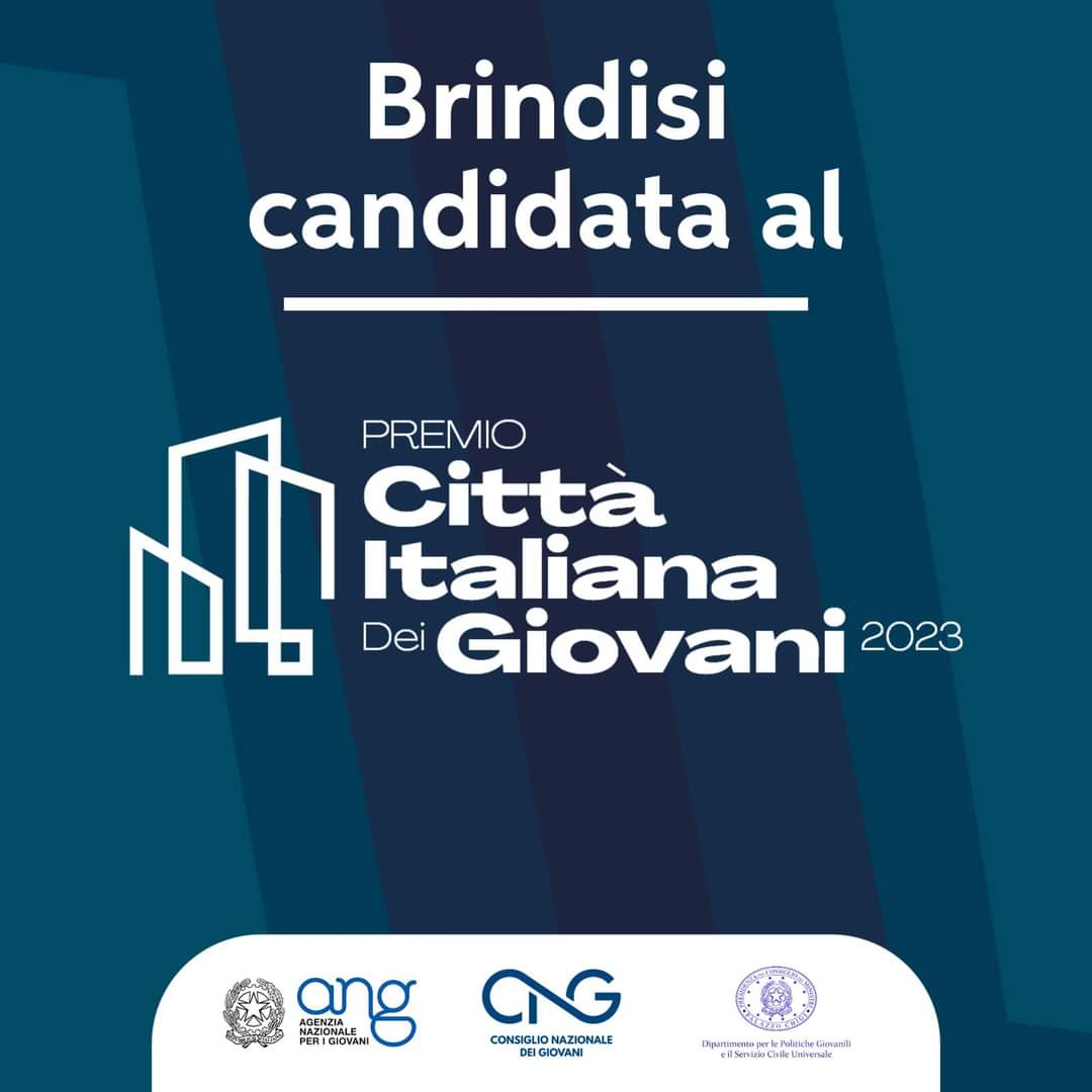 Brindisi si candida a città italiana dei giovani 2023…